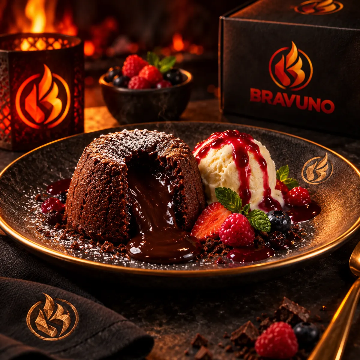 Bravuno Lava de Chocolate